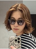 メンズロン毛ハイライトメンズカラー熊本下通