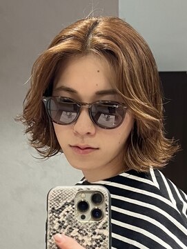 ヘアカロン 熊本本店(Hair CALON) メンズロン毛ハイライトメンズカラー熊本下通