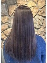 ルイ(ROUIS produced by LUCK 津田沼) カール/セミディ/シアーカラー/姫カット/ラベンダーグレー