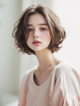 アルトリスト(Altruist Aging×HAIR&SPA) ☆イメチェンピンクベージュアンブレラカラー前髪クールショート