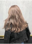 ブロンドベージュ/レイヤーカット