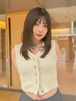 ノク(nok)&nbsp;ミニウルフチェリーブラウンホワイトグレージュ