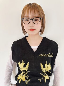 ローマージングウマエ(ROAMER jingumae) 【ROAMER　Style】ハイトーンストレートボブ