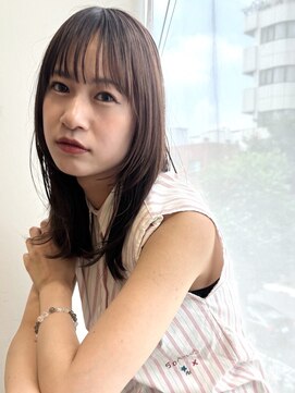 トリッカ シブヤ(TRICCA SHIBUYA) 顔まわりレイヤーミディアムレイヤーファスレイヤー