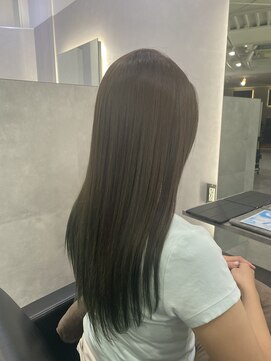 セカンド 鴨江店(2COND) 美髪ストレート（メンテナス（半年分）＋エンドカラー