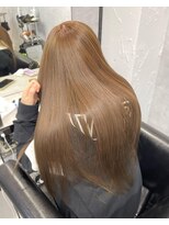 フィーネ つくば(Fi-Ne)&nbsp;艶髪オリーブベージュ似合わせ韓国レイヤー/プルエクステ/つくば