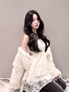 《LUNA》くびれ巻き/レイヤーカット/グレージュ