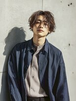 プラス ファースト ヘア(Plus 1st)&nbsp;無造作マッシュ×チョコレートブラウン