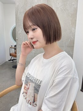 ガーデン 渋谷(GARDEN) 大人ガーリーダークアッシュ小顔ヘア似合わせカット