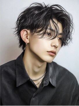 ブラン 池袋(BLANC) シャドウパーマ/フェザーパーマメンズパーマ/ツイストスパイラル