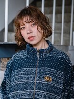 ヘアークラフト(Hair Craft)&nbsp;ボブパーマ×ハイトーンカラー【岡山】似合わせパーマ