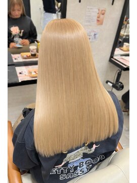 ヘアーメイク ブランニュー 東生駒店(hair make Brand new) ミルクティーベージュ