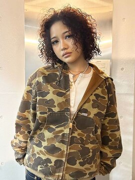 アンドピース and peace ツイストパーマ