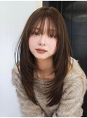 【Unami】レイヤーカット/ハッシュカット/透明感カラー