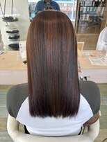 ヘアークラフト アニー 南郷18丁目店(HAIR CRAFT Annie)&nbsp;ブリーチ無しのアンブレラ