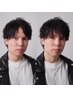 【原田指名メンズ限定】メンズカット＋眉カット＋頭皮マッサージ￥6600