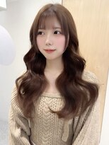 ローウェ 渋谷(Louwe) 透明感たっぷりココアベージュ*misaki*
