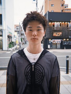 ハイプ マン 藤沢(HYPE MAN) 【藤沢】ピンパーマ／スパイキーショート
