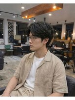 ジェットブラックキューサンロク(JET BLACK 936)&nbsp;フェザーパーマ