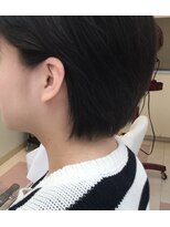 ヘアーアンドメイク ピーチ(hair&make Peach) 耳かけショートスタイル