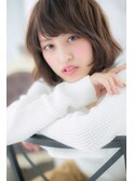 ニュアンスカール♪のキュートボブ