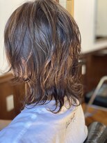 ポリフィッシュ(POLIFISH)&nbsp;ウルフカット×デザインカラー×パーマ