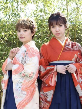 リスタバイネオリーブ 浅草(Re:sta by neolive) 卒業式 ヘアセット 袴着付け Re:sta by neolive浅草