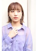 ［OCEAN　Hair&Life]抜け感☆外はね☆ミニボブ☆