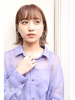 オーシャン(Ocean)&nbsp;［OCEAN　Hair&Life]抜け感☆外はね☆ミニボブ☆
