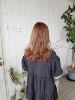 ヘアスペース リズム グリーン(Hair space Rizm green)&nbsp;透明感ロング