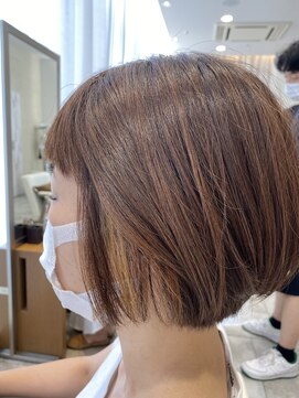 ヒアカアヴェダ 天神VIORO (Heaka AVEDA) インナーカラー【３０代/４０代/ハイライト/天神】Ｄ