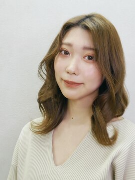 アース 東戸塚店(HAIR & MAKE EARTH) 韓国風ムルギョル巻きロング