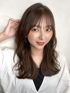 ロンド マーレ 天神大名店(Lond mare) 韓国くびれヘア/ミディアムヘア/ロングヘア/ココアベージュ