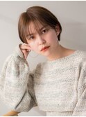 ショートボブ20代30代40代大人可愛い暗髪うる艶髪青山表参道