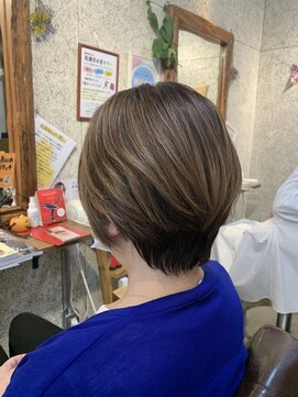 クラク 羽根木店(kuraku) 白髪ぼかしのハイライト