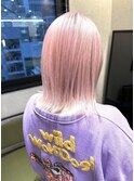 ホワイトピンク_チェリーブラウンフェミニンロング_S44