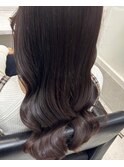 《韓国ヘア》ピンクブラウンカラー×ヨシンモリ