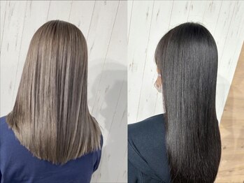 フィズヘアー 立川店(Fi's HAIR)の写真/【縮毛矯正+カット¥8030/うる艶縮毛矯正(3ステップTrコラボ)+カット¥9130】ロング料金無し、ダメージレス！