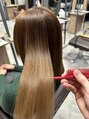 リンク(Link Hair&Spa) ブリーチしていても髪の体力を見極めれば縮毛矯正ができます！