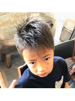 アヤジンビオス店(Ayajn bios)&nbsp;キッズヘアでカッコいいベリーショート