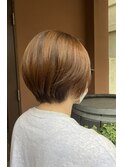 髪質改善ストレート/ショートボブ/タイトショート/艶髪