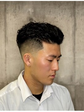 バーバー ショップ ネオ(BARBER SHOP NEO) オールバック フェード 宇都宮 メンズパーマ