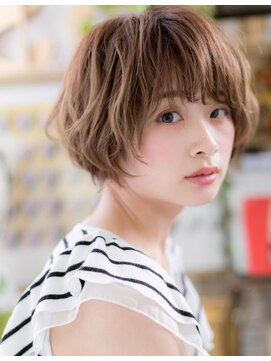 カバーヘア ブリス 戸田公園西口店(COVER HAIR bliss) ショコラアッシュ大人可愛いふわふわボブh3戸田公園20代30代40代