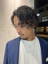 カケル(×.)&nbsp;大人色気メンズパーマ/スパイラルパーマ