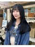 【くせ毛の本格髪質改善】☆前髪縮毛矯正☆