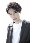 小久保styleフェザーパーマフェザーショートグレーエンドカラー