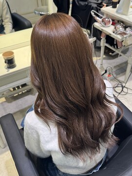 アソビセカンド 原宿(ASOBI 2nd) ダブルカラー/韓国/ボブルフ/ネビージュ/原宿/前髪/