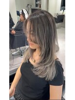 シエラ 南船場(CIERA.)&nbsp;ミニウルフデジタルパーマチェリーブラウンロングウルフ