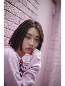 マーシャル(marshaL) 肌馴染みの良いナチュラルカラー×ボブ