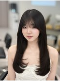 【SAYAKAスタイル】顔まわり/レイヤーカット/小顔韓国くびれヘア